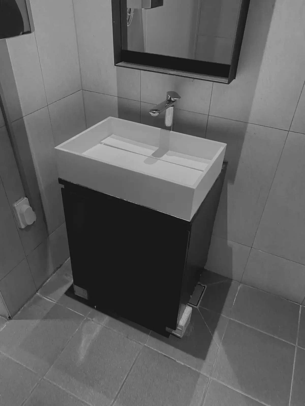 용인 헤어샵 세면대장 리모델링 전 현장